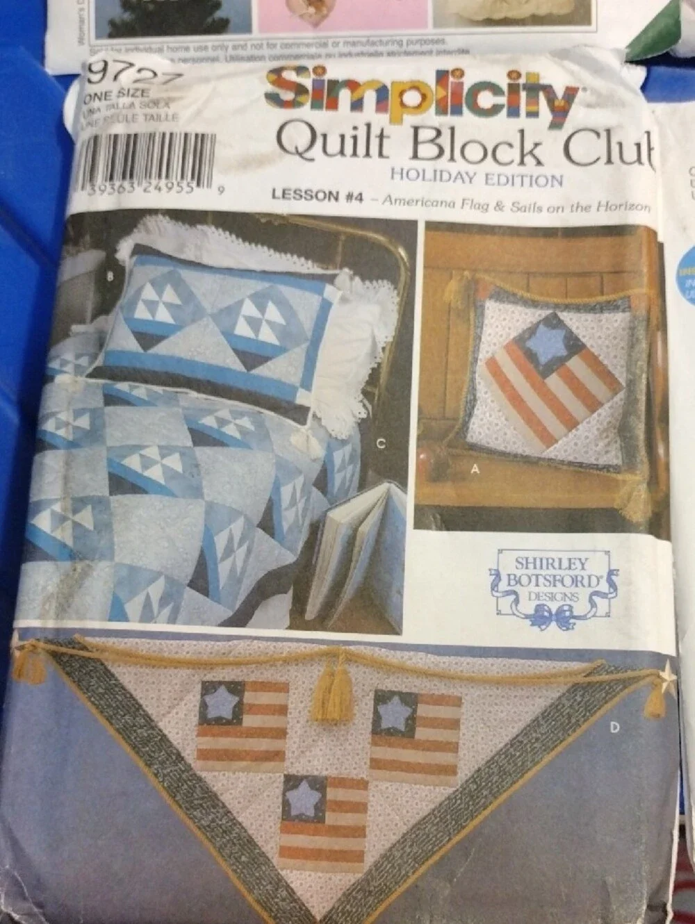 McCall's & Simplicity Craft Sewing Pattern Collection 4 Uncut